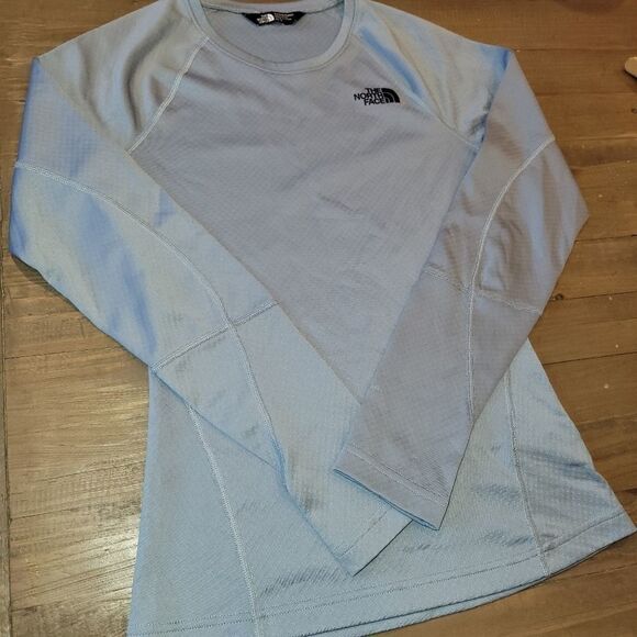 The North Face Hyperlayer Flashdry Longsleeve Silver-Grey XS - Picture 4 of 15